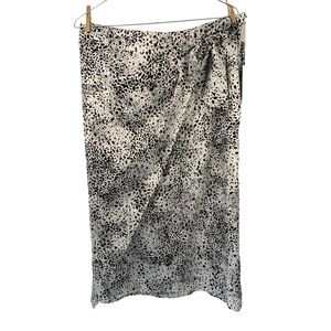 Nine West Faux Wrap Skirt